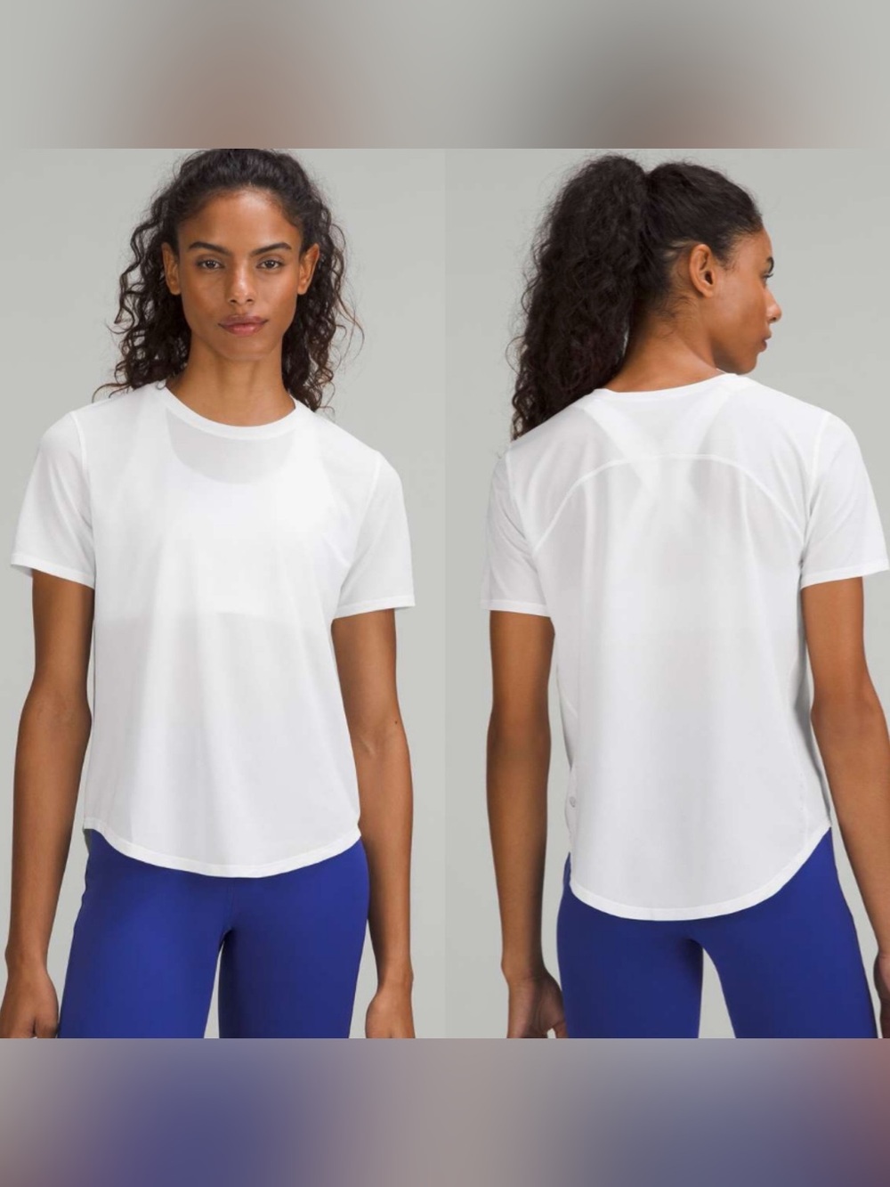 Lululemon High-Neck Running and
Training T-Shirt